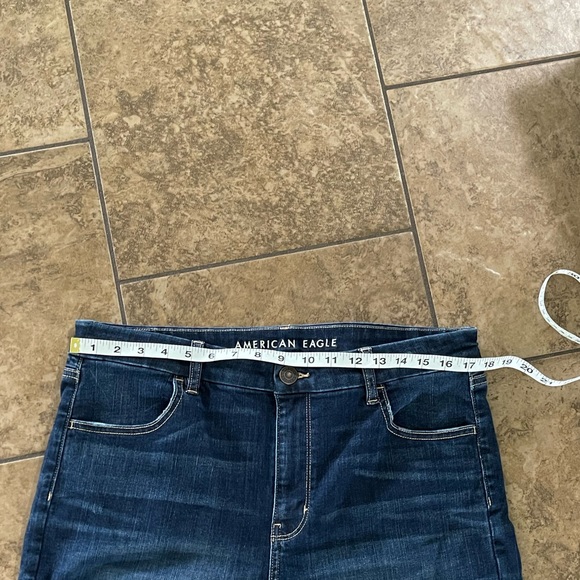 womens american eagle jeans size 16 long - Picture 7 of 10